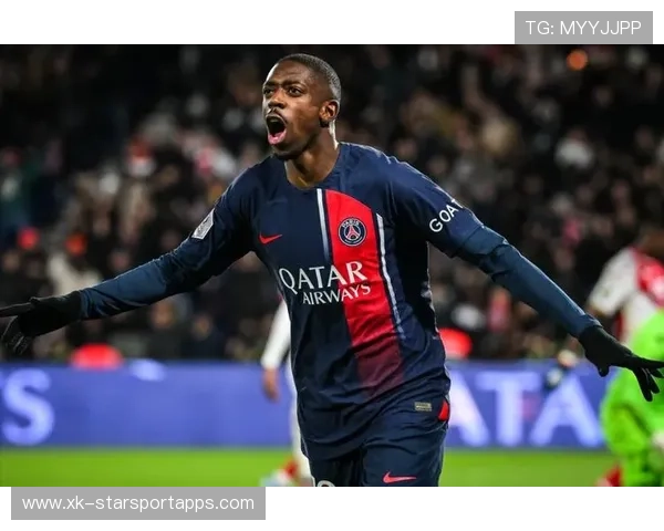 登贝莱金球加冕，PSG球迷狂欢，登贝莱进球